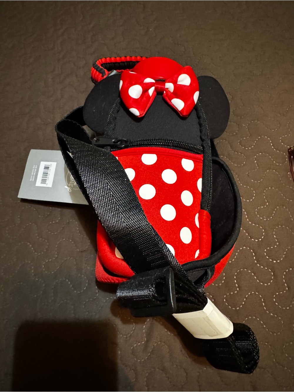 Disney Minnie Mouse Red & Black Polka Dot Kids Shoulder Bag